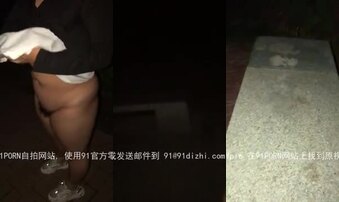 [原创] 大晚上一边直播一边和骚坦克野战 第一次野战吓得硬不起来