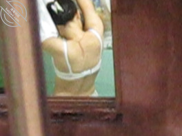 【原创】偷拍大奶小姨子洗澡1