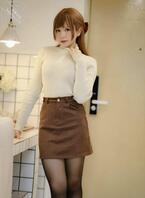 丝袜豹纹少妇写真照你最喜欢哪张？0