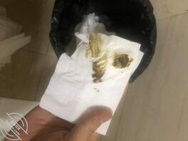 用护士的厕纸和姨妈巾撸鸡巴1