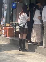 （69）超级喜欢喜欢热天 街边与候车室的性感高跟鞋0