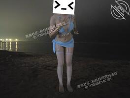 原创大学妹妹同居系列119...骚妹妹在海边摸骚逼2