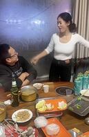 老同学喝美了放开了！1