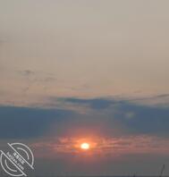 （原创视频贴）女儿学习压力大带她去海边看日出0