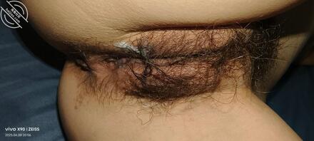 老婆今天晚上心情好，让我发给海友们看看。0