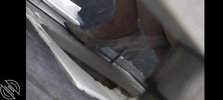 厕拍高跟旗袍，尿量大逼毛长1