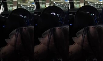 迫不及待车上含住