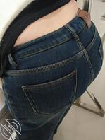 丈母娘的牛仔裤翘臀0