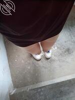 楼道露出的丝袜小伪娘1