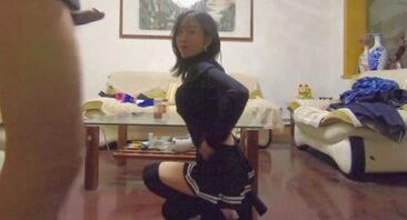 嫂子上班期间请假来我家啪啪啪，干的腿抖