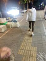 街拍，瑜伽美女1