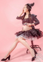 我姐怀孕拍的，觉得我姐怎么样 绿姐求评论分析羞辱1