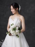 老婆婚纱裸体反差1