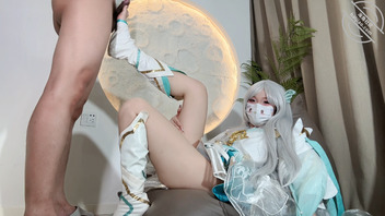 【雪糕原创33】穿着COSE装被哥哥按在地上狂操0