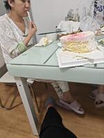 丈母娘过生日，给她蛋糕加点料