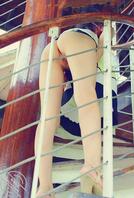 骚人妻户外公园露出0