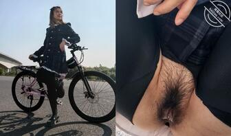 骑行露出试过吗？有没有小姐妹一起去露出勾引路人的???0