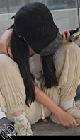 骚逼蹲姿，都能看到内裤2