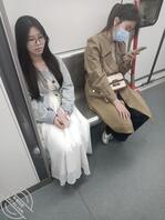 地铁上拍的妹子0