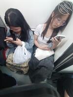 地铁上拍的妹子2