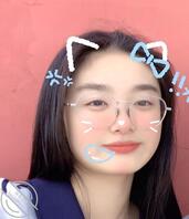 （代发）反差眼镜女大在线发骚1