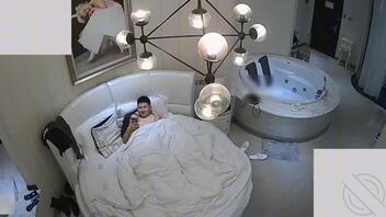 监控盗摄1：酒店监控盗摄视频流出超长完整版详细对话第一部1