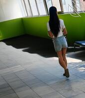 偷拍的小骚货，希望她也玩海角1