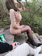 我与小姑 12 用自残的方式威胁小姑逼着小姑来见我,在公园里内射了小姑1