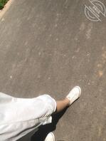 大表姐原创91,带着表姐公园露出,中间脱安全裤差点被人发现,表姐害怕死了1