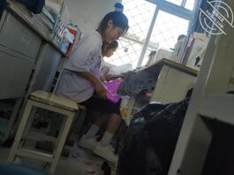 小白鞋白袜小白鞋黑袜1