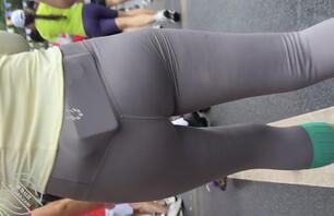 跑马拉松的动力就是这些大肉臀！