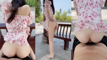 [原创] 花裙子公园凉亭口爆后入 创作不易 请收藏支持一下