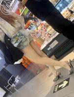 高跟丰臀美女，富家千金气质0