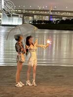 「原创2」带女儿和她同学去放烟花1