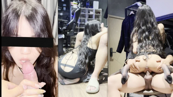 （原创）极品黑丝女大对着镜子拍太有感觉各种视角