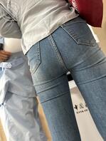 三个牛仔裤屁股，喜欢哪个？0