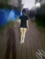 小区漏出，路上就湿了