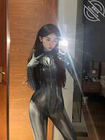 蜘蛛侠紧身衣美女，感觉真好1
