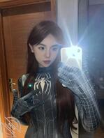 蜘蛛侠紧身衣美女，感觉真好2