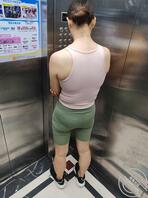 瑜伽短裤 打屁股美女0