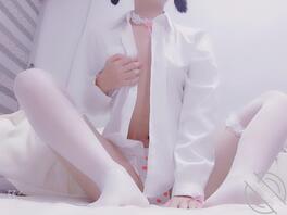 班花女神的另一面&mdash;&mdash;白丝萝莉的自拍3