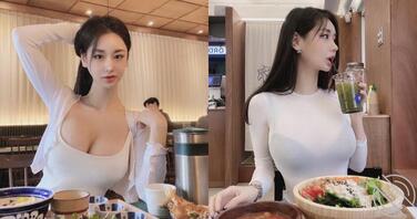 缺饭友吗?小吃货 Candy 就爱到处嗑美食!“吃饭穿搭”让人分心0