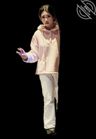 原创厕拍 白裤子小姐姐可能有所察觉了吧，一直盯着我看