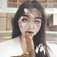 帮p颜射留图