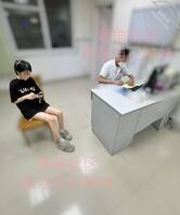 【原创内容93】妹妹腿被划伤了,带她去医院看看,可不能伤了骨头啦1