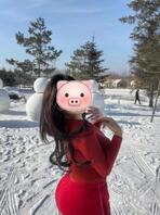 (原创)跟姐姐一起出来玩雪啦1