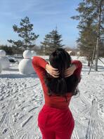 (原创)跟姐姐一起出来玩雪啦2