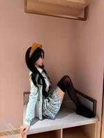 老板给买的JK，不知道他把我带到酒店干嘛呀