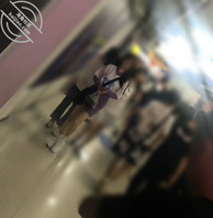 原创CD：紫色短裙学生上电梯0