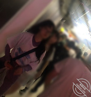 原创CD：紫色短裙学生上电梯1